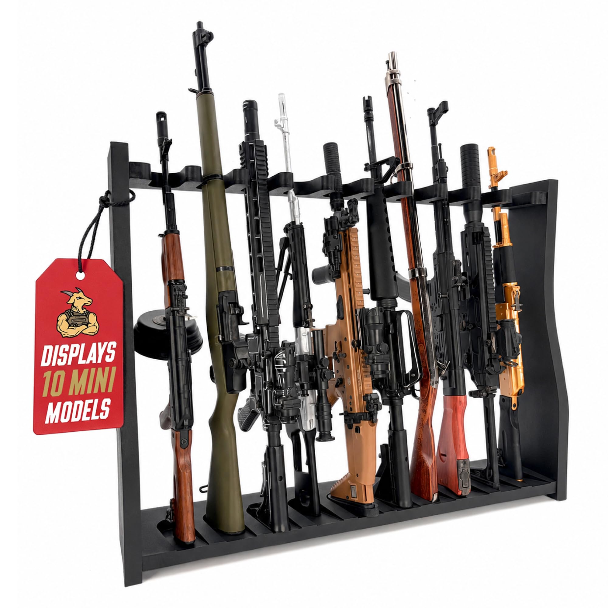 完璧団長 オーパーツ銃 4枚（内シークレット1枚） Amazon.co.jp: GoatGunsモデルディスプレイラック - 10モデルを収納